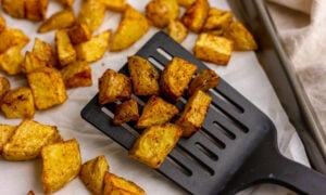 Easy Chili Roasted Potatoes