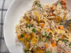 Macro-Friendly Tuna Noodle Casserole