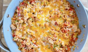 Macro-Friendly Unstuffed Pepper Skillet