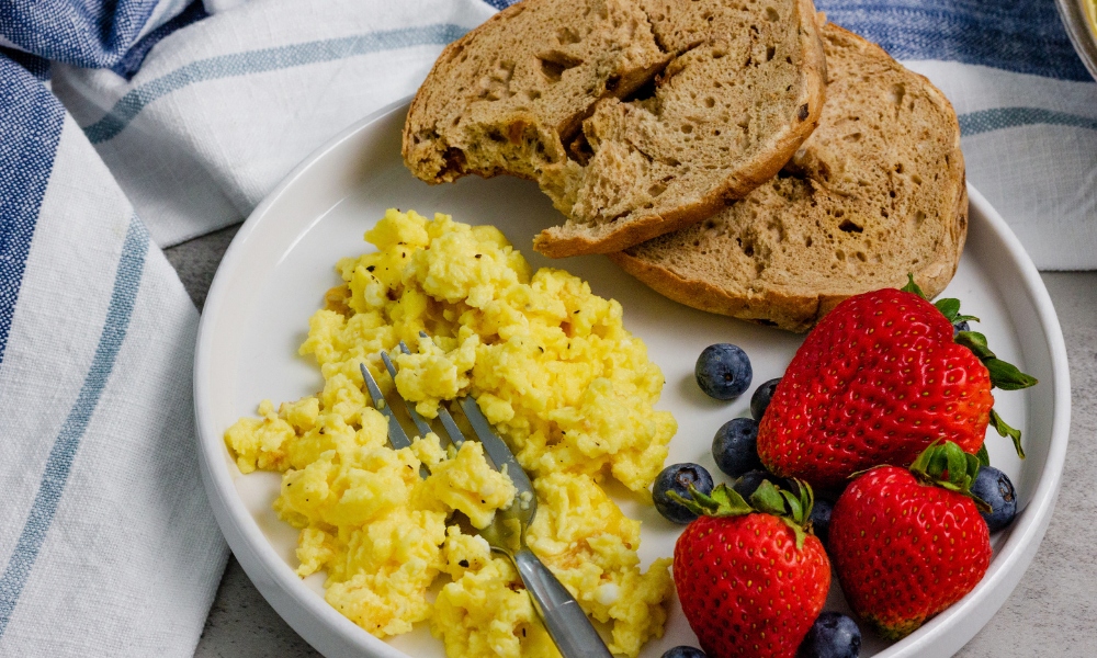cottage cheese scrambled eggs