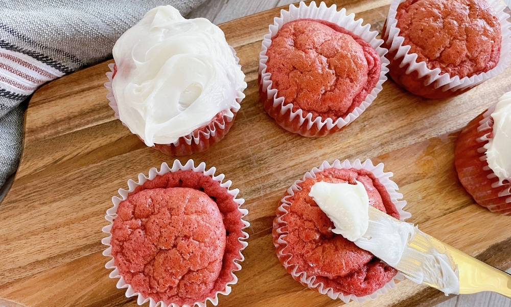Red Velvet Protein Cupcakes recipe