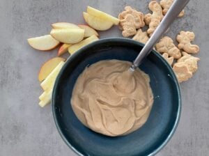 Macro Friendly Salted Honey Peanut Butter Dip