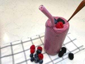 Vanilla Berry Collagen Smoothie Recipe