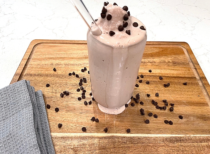 recipe for Wendy's frosty protein shake copy cat