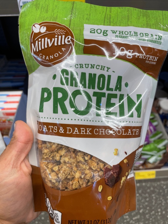 millville granola protein oats