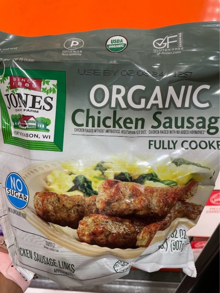 organic healthy chicken sausage at costco