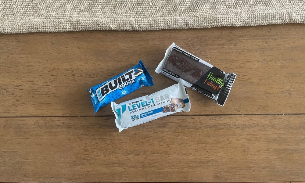 Protein bars to help with macros