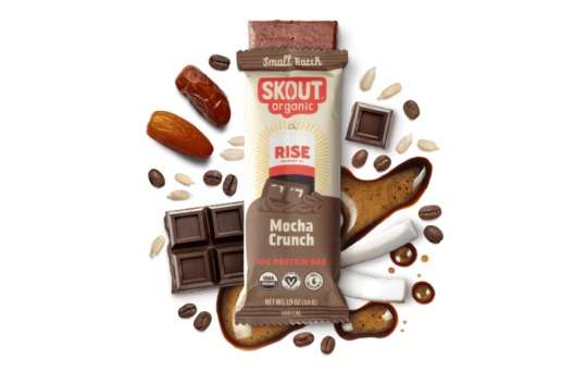 skout organic protein bars for macros