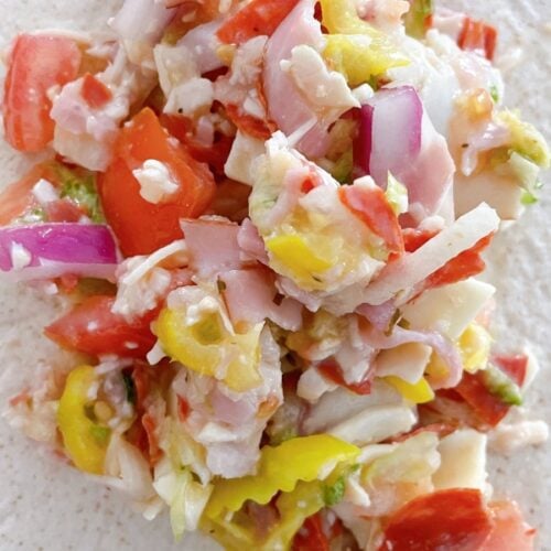 italian grinder salad chopped
