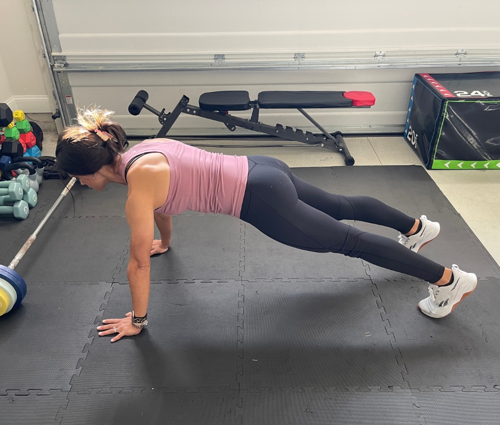 starting position for the push up