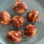 BBQ Turkey Meatballs made in the air fryer