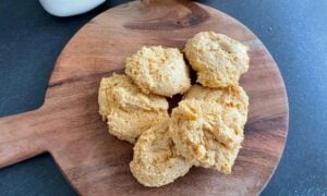 Easy Pumpkin Protein Cookies