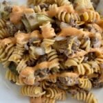 High Protein Big Mac Inspired Pasta Salad