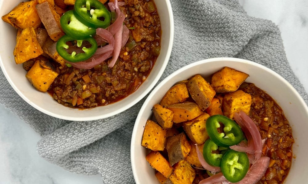 Sloppy Joe Bowl with 25g of protein