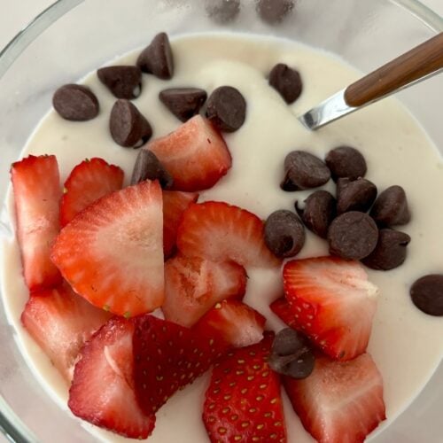 No Bake, Single Serve Cottage Cheese Cheesecakes