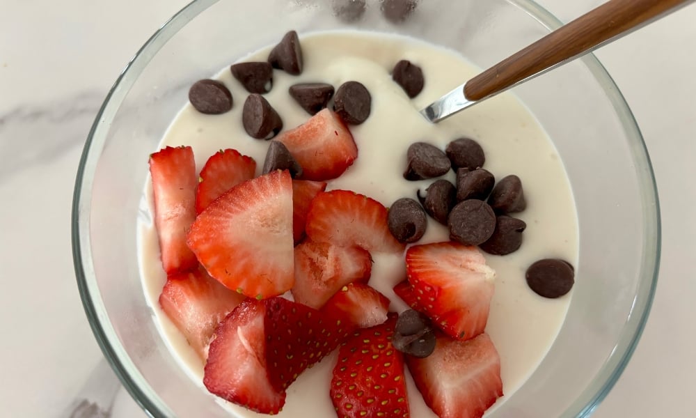 No Bake, Single Serve Cottage Cheese Cheesecakes