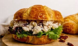 High Protein Cranberry Chicken Salad