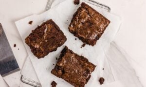 Small Batch Brownies (One Bowl!)