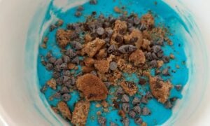 Single Serve Cookie Monster Protein Bowl