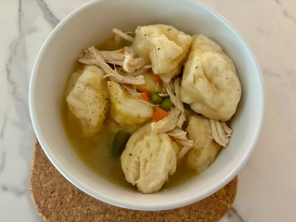 final Chicken and Dumpling Soup