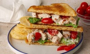 Macro-Friendly BLT Chicken Salad