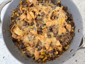 High-Protein Enchilada Skillet (One-Pan-Meal)