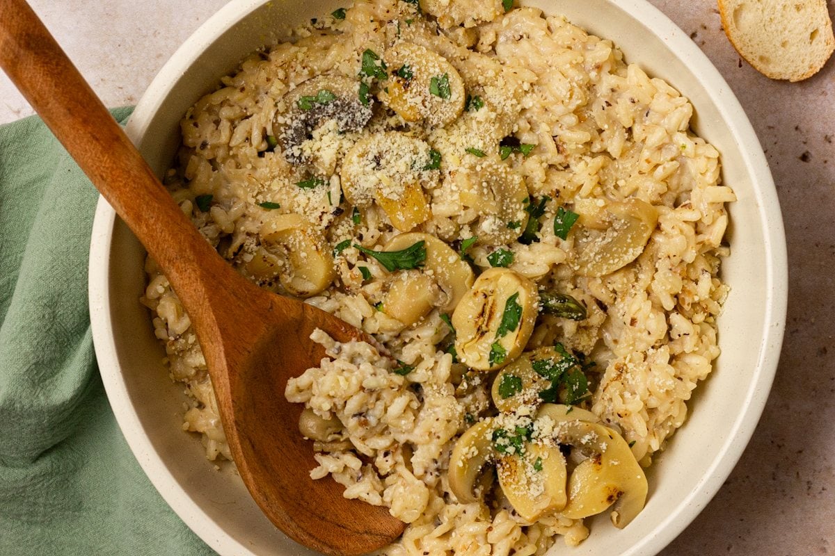 Chicken and Mushroom Risotto